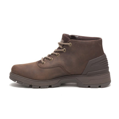 Caterpillar Original Leverage Dark Brown Boot - brązowy