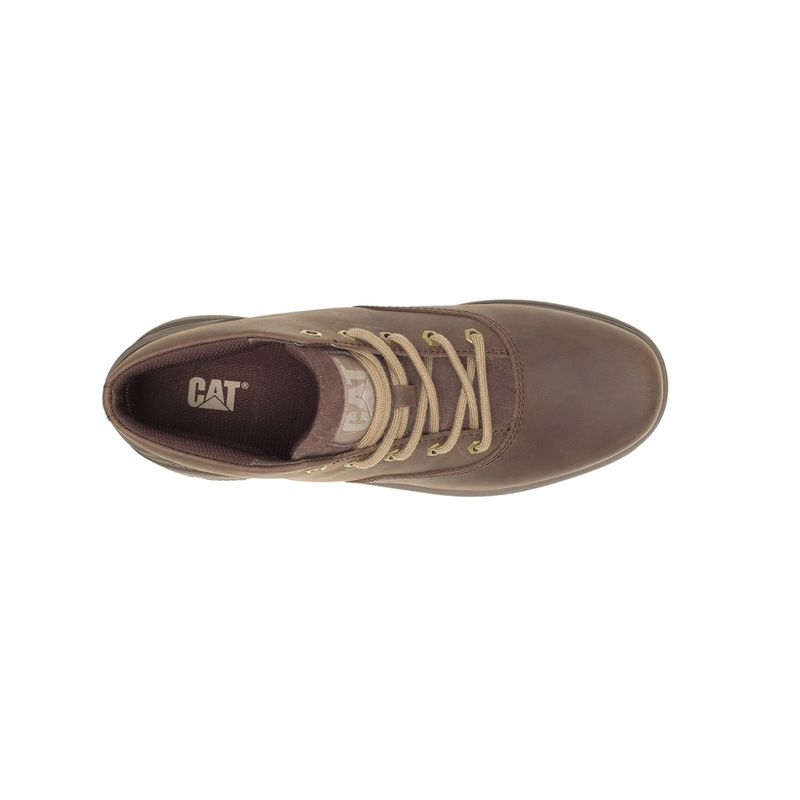 Caterpillar Original Leverage Dark Brown Boot - brązowy