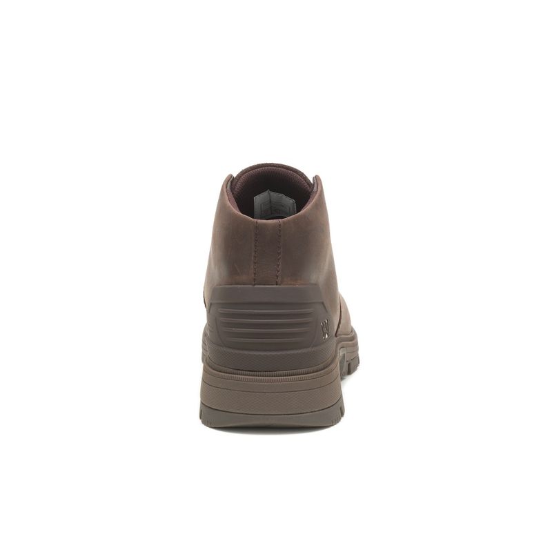 Caterpillar Original Leverage Dark Brown Boot - brązowy